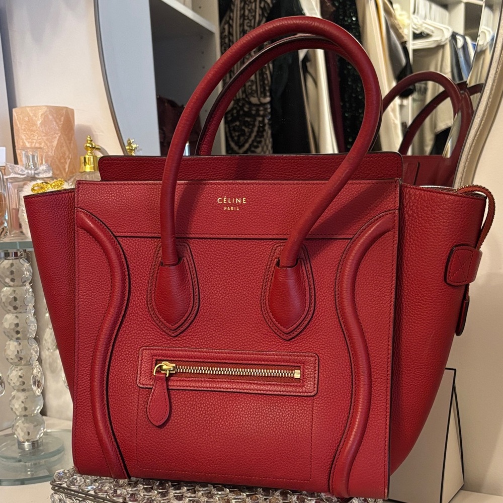 Celine Micro Luggage Tote